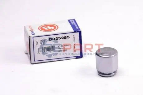 Поршень гальмівного супорта Audi Q7 Porsche 944, Cayenne Vw Touareg 2.5-6.0D 08.85-08.15 AUTOFREN D025285 Купити в Україні