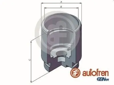 Поршень гальмівного супорта AUTOFREN D025293