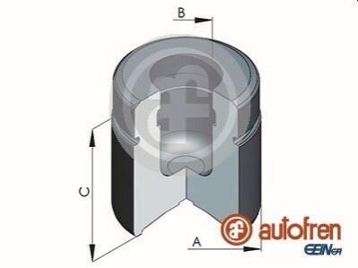 Поршень тормозного суппорта передний. (66mm52mm) Jeep Cherokee, Grand Cherokee I, Wrangler II, Wrangler III 2.4-5.9 09.91-02.10 AUTOFREN D025465 (фото 1)