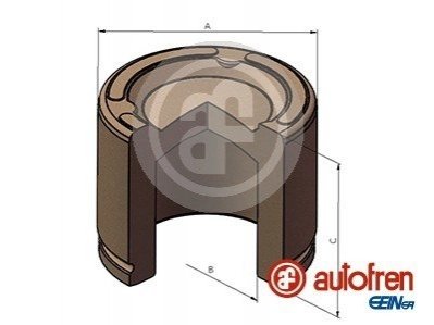 Поршень тормозного суппорта передний AUTOFREN D025496 (фото 1)