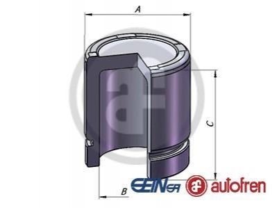 Поршень гальмівного супорта AUTOFREN D025639