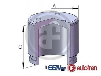 Поршень тормозного суппорта AUTOFREN D025675 (фото 1)