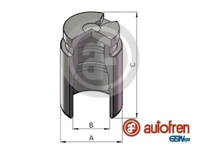 Поршень гальмівного супорта задн (30мм 47мм) FIAT UNO HONDA PRELUDE II 1.3/1.4/1.8 11.83-12.96 AUTOFREN D025716