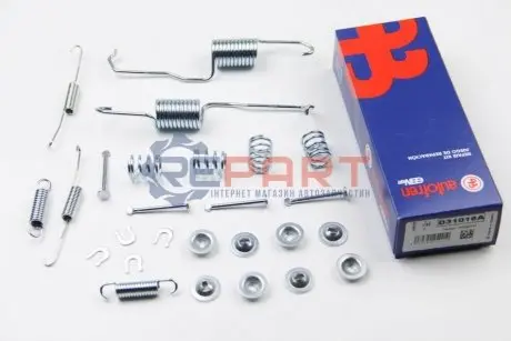 Монтажний набір гальмівної колодки (AKEBONO) TOYOTA LAND CRUISER PRADO, RAV 4 II 1.8-3.0D 05.00-08.09 AUTOFREN D31016A