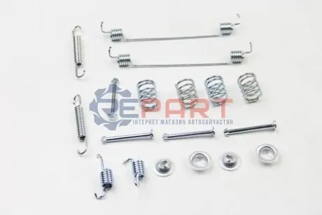 К-кт установочний гальм. колодок зад Renault Kangoo 1.2-1.9D 08.97- AUTOFREN D3910A Купити в Україні