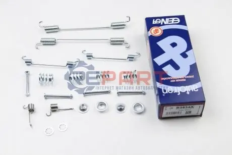 Фото К-кт уст. колодкi гальм.зад. Fiat Scudo/Ulysse D255X60 Bendix AUTOFREN (D3934A) зображення 1