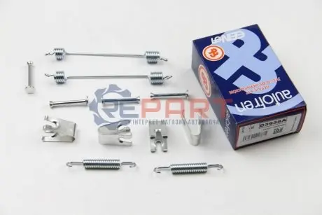 Комплект пружинок колодок ручника Ford Fiesta 95-08/Mazda 2 03-07 AUTOFREN D3938A Купити в Україні