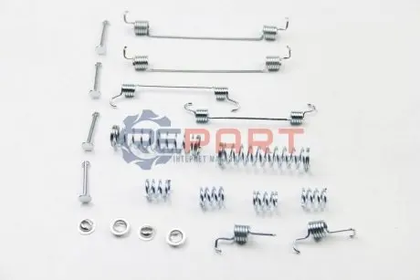 Комплект пружинок колодок ручника Citroen C2/C3/C4/Peugeot 208/301 02- AUTOFREN D3950A Купити в Україні