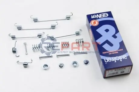 Монтажний к-кт барабанних гальм Citroen C1 Opel Agila Peugeot 107, 108 Subaru Legacy Suzuki Splash, Swift Toyota Aygo 1.0-2.5 03.89- AUTOFREN D3953A Купити в Україні