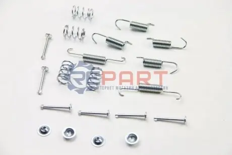 Комплект пружинок колодок ручника Subaru Forester/Impreza 1.5-2.5 92- (Akebono) AUTOFREN D3986A Купити в Україні