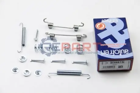 Монтажний комплект гальмівної наклаки AUTOFREN D3987A Купити в Україні