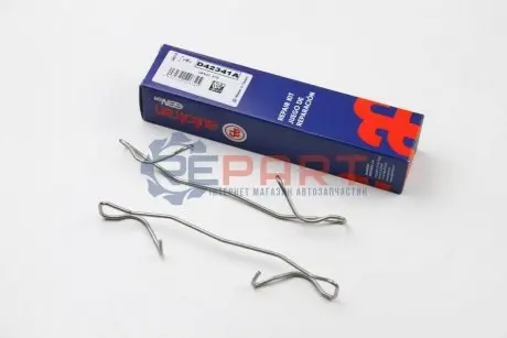 Монтажний набір гальмівних колодок передн Ds Ds 3 / Ds 3, Ds 4, Ds 5 Iveco Daily V Mercedes C T-Model (S202), C (W202), Clk (A208), Clk (C208), E T-Model (S210) 1.0-Electric 09.88- AUTOFREN D42341A Купити в Україні