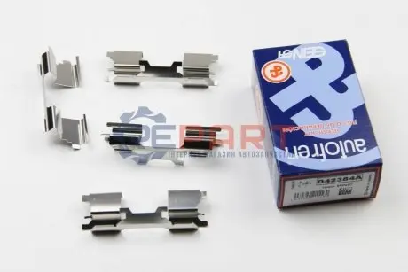 Мотажний комплект гальмівних колодок AUTOFREN D42384A Купити в Україні