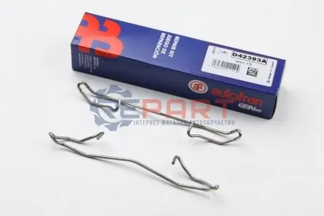 Р/к-кт гальм.колодок перед. Opel Vectra B/Astra F/Vectra A,B 1.3-2.5 84- AUTOFREN D42393A Купити в Україні