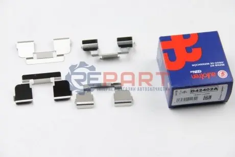 Монтажний к-кт гальмівних колодок перед. Renault Clio II 98-, Twingo 93- AUTOFREN D42402A Купити в Україні