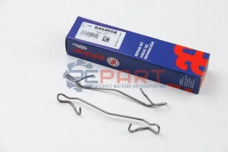 Мотажний комплект гальмівних колодок AUTOFREN D42405A Купити в Україні