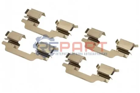 Монтажний к-кт дискових колодок Bmw 1 (E81), 1 (E82), 1 (E87), 1 (E88) Dacia Duster, Logan Express Lancia Ypsilon Mercedes Citan (415), Citan Mixto (415) Mini (R50 0.9-2.0D 06.01- AUTOFREN D42478A Купити в Україні