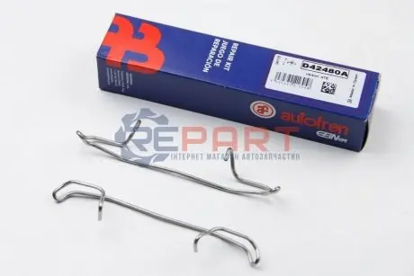 Мотажний комплект гальмівних колодок AUTOFREN D42480A Купити в Україні