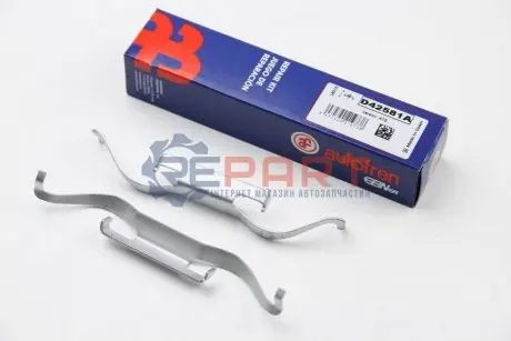 Монтажний к-кт гальм.колодок VW Multivan 3.2 V6 03- /VW T5 3.2 V6 03- AUTOFREN D42581A Купити в Україні