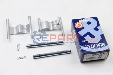 Монтажний к-кт гальмівних колодок Audi Q7 Porsche 911 VW Touareg 2.9-6.0D 10.02-08.15 AUTOFREN D42681A Купити в Україні