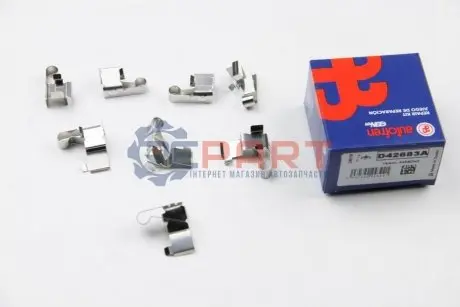 Мотажний комплект гальмівних колодок AUTOFREN D42683A Купити в Україні