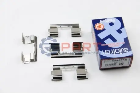 Фото Монтажний набір гальмівних колодок Chevrolet Aveo Ford Transit Connect Opel Ampera, Astra J, Mokka, Zafira C 1.2-2.0D 05.09- AUTOFREN (D42874A) зображення 1