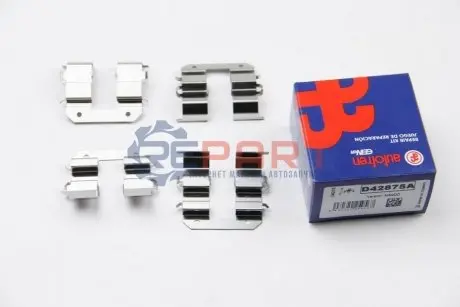 Монтажний набір гальмівних колодок Hyundai Accent Iii Kia Carens Iii, CeeD, Pro CeeD, Rio Ii 1.4-2.0Lpg 03.05- AUTOFREN D42875A Купити в Україні