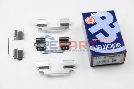 Монтажний набір гальмівних колодок  Mercedes A (W169),B Sports Tourer (W245),C (C204), C (C205) 1.2-6.0 09.04- AUTOFREN D42885A Купити в Україні