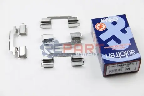 Р-кт гальмівних колодок перед. Citroen Jumpi 2.0 07- AUTOFREN D42903A Купити в Україні