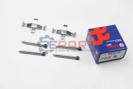 Мотажний комплект гальмівних колодок AUTOFREN D43013A Купити в Україні