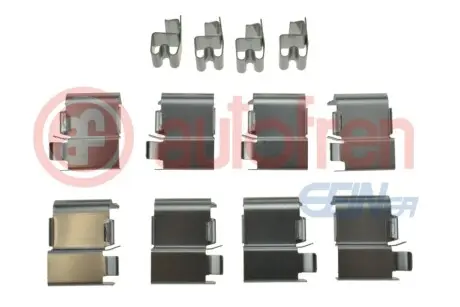 Комплект приладдя, накладка дискового гальма зад. Toyota Land Cruiser 200/Prado 03- AUTOFREN D43040A Купити в Україні