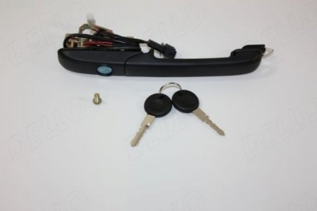 Ручка дверная (с ключом) передняя левая с центральным замком VW Passat 94- AUTOMEGA 100021710 (фото 1)