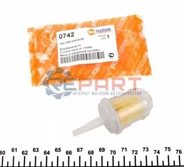 Фильтр вакуумной системы MB Sprinter/VW LT (клапана управления турбиной) AUTOTECHTEILE 1000742 Купити в Україні