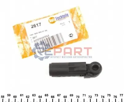 Наконечник троса куліси MB Sprinter 906 CDI 06 AUTOTECHTEILE 1002617 Купити в Україні