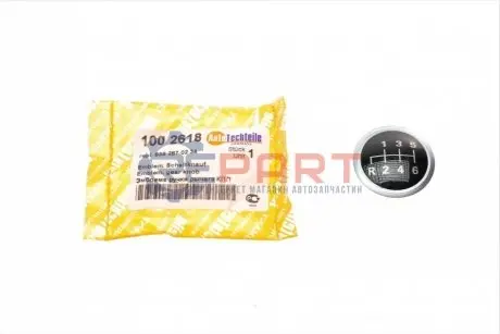 Накладка ручки КПП 1-6/R MB Sprinter 906/Vito (W639) 06 AUTOTECHTEILE 1002618 Купити в Україні