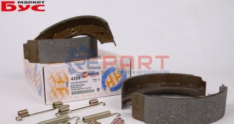 Колодки ручника MB Sprinter 408-416 (170x40) (з пружинками) (4259) AUTOTECHTEILE 100 4259