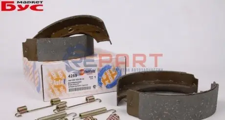 Колодки ручника MB Sprinter 408-416 (170x40) (с пружинками) (4259) AUTOTECHTEILE 100 4259 Купить в Украине
