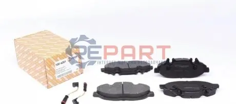 Фото Колодки гальмівні (передні) MB Vito (W639) 03- AUTOTECHTEILE (1004261) зображення 1