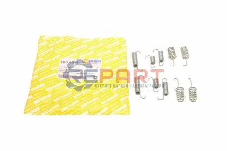 Фото Монтажний к-кт барабанних гальм зад. SPRINTER/CRAFTER 06- 172x42 AUTOTECHTEILE (100 4311) зображення 1