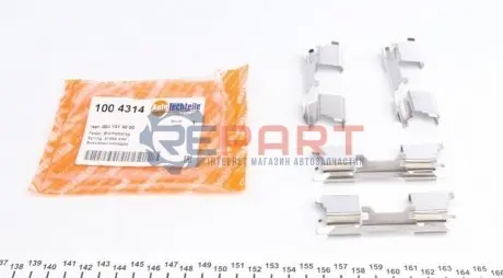 Фото Планка суппорта прижимная VW Crafter/MB Sprinter (W906)/Vito (W639) AUTOTECHTEILE (100 4314) зображення 1