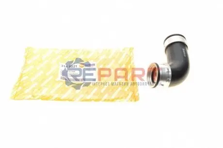 Патрубок інтеркулера (задній) (R) VW Caddy 1.9TDI 03 AUTOTECHTEILE 3145021 Купити в Україні