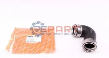 Фото Патрубок інтеркулера (нижній) Skoda Superb/VW Passat 1.9TDI 00-08 AUTOTECHTEILE (314 5101) зображення 1