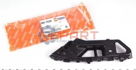 Кронштейн кріплення бампера (переднього/R) VW Caddy III 04-15 AUTOTECHTEILE 380 7029 Купити в Україні