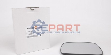 Стекло зеркала (с подогревом) VW T4 91-03 (8570.02) AUTOTECHTEILE 3857002