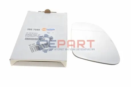 Скло дзеркала (з підігрівом) Skoda Roomster/Fabia 06-15 (L) AUTOTECHTEILE 385 7055 Купити в Україні