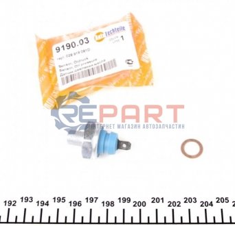 Датчик тиску масла VW Caddy 95-04/LT-06/T4 90-03 (0.25 bar) (синій) AUTOTECHTEILE 391 9003