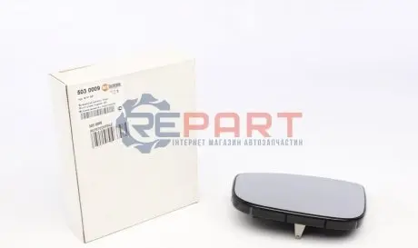 Скло дзеркала (з підігрівом) Citroen Berlingo/ Peugeot Partner 13- (L) AUTOTECHTEILE 5030009 Купити в Україні