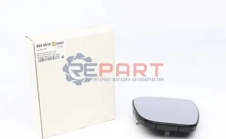 Скло дзеркала (з підігрівом) Citroen Berlingo/ Peugeot Partner 08- (R) AUTOTECHTEILE 503 0010 Купити в Україні