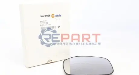 Скло дзеркала Citroen Berlingo/ Peugeot Partner 96-08 (R) AUTOTECHTEILE 503 0038 Купити в Україні