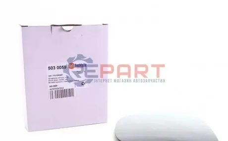 Скло дзеркала (з підігрівом) Opel Vivaro/Renault Trafic (L) (верхнє) AUTOTECHTEILE 5030059 Купити в Україні